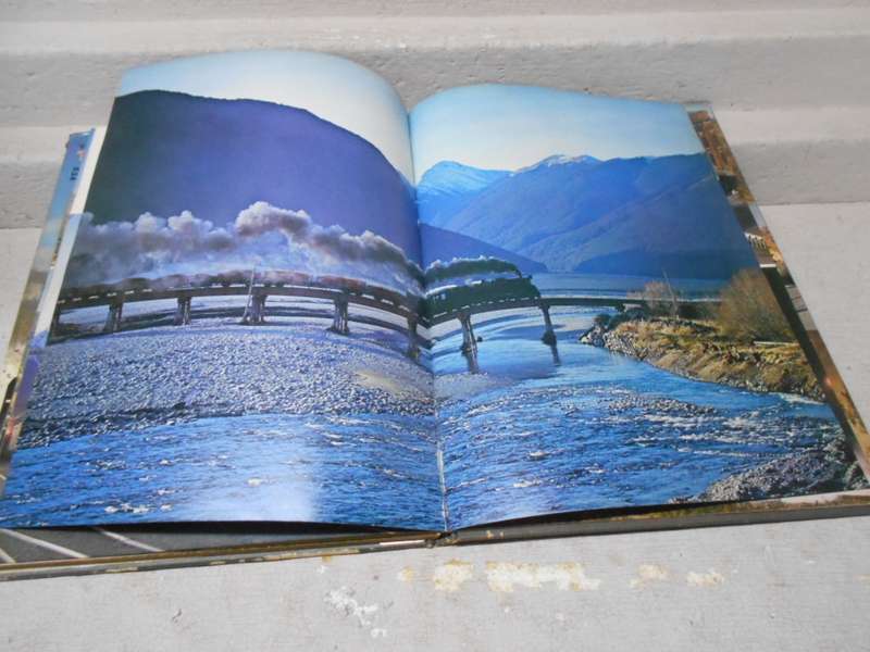 HARD COVER BOOK - THE LOVE OF TRAINS