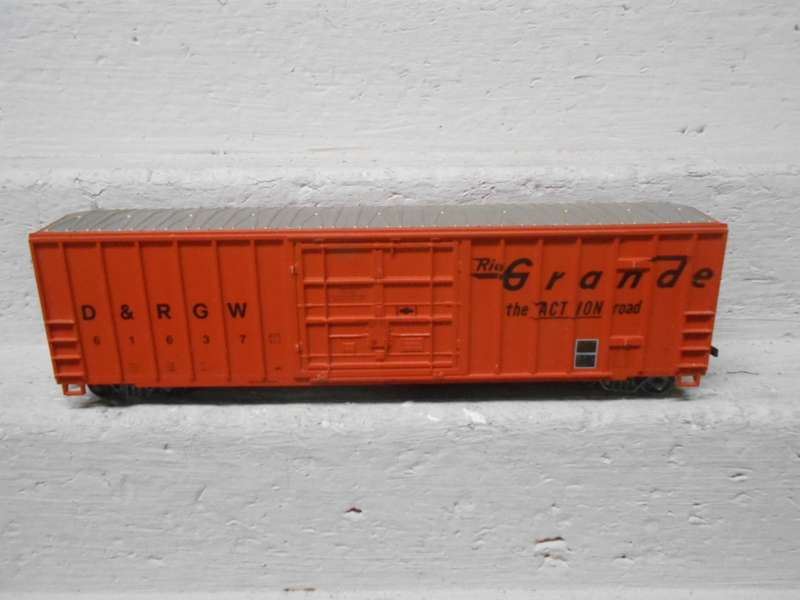 HO SCALE - 51 FT RIO GRANDE BOX CAR