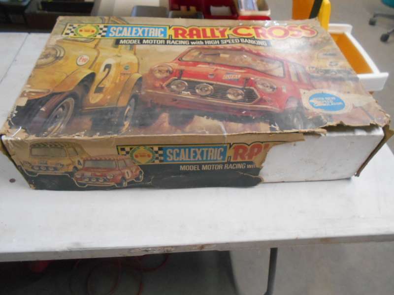 SCALEXTRIC - RALLYCROSS SET - BOX