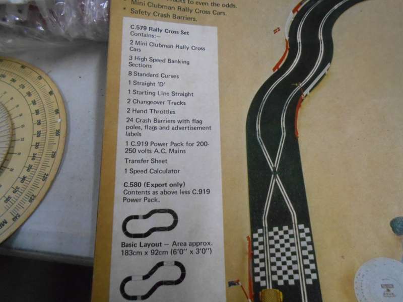 SCALEXTRIC - RALLYCROSS SET - BOX