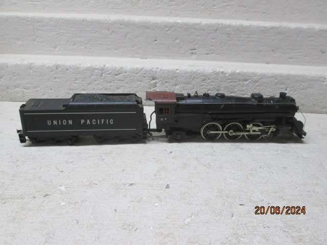HO SCALE - TYCO - 4-6-2 UNION PACIFIC - STEAM LOCOMOTIVE - BOXED