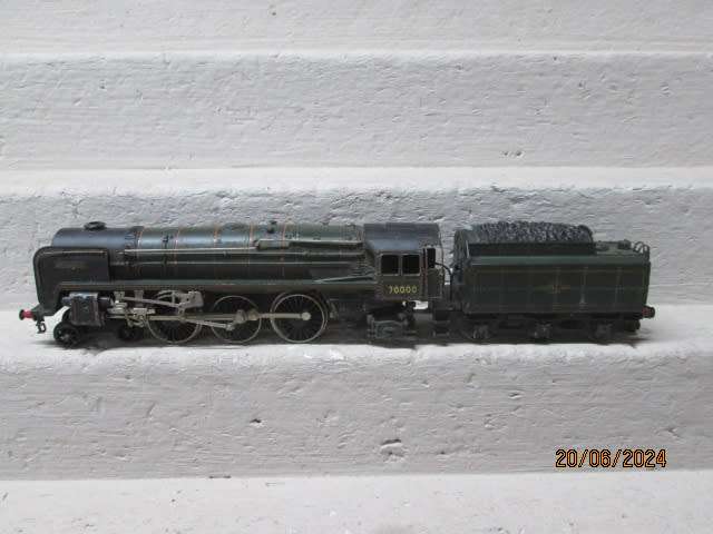 OO SCALE - TTR - 4-6-2 BR - STEAM LOCOMOTIVE - 3-RAIL