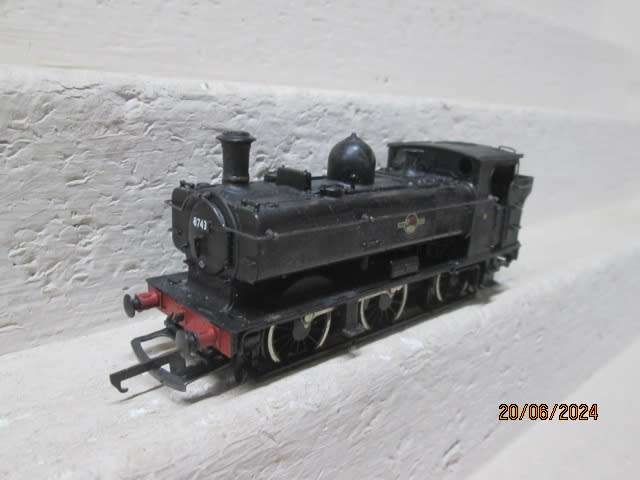 OO SCALE - BACHMANN - BR 0-6-0 STEAM LOCOMOTIVE