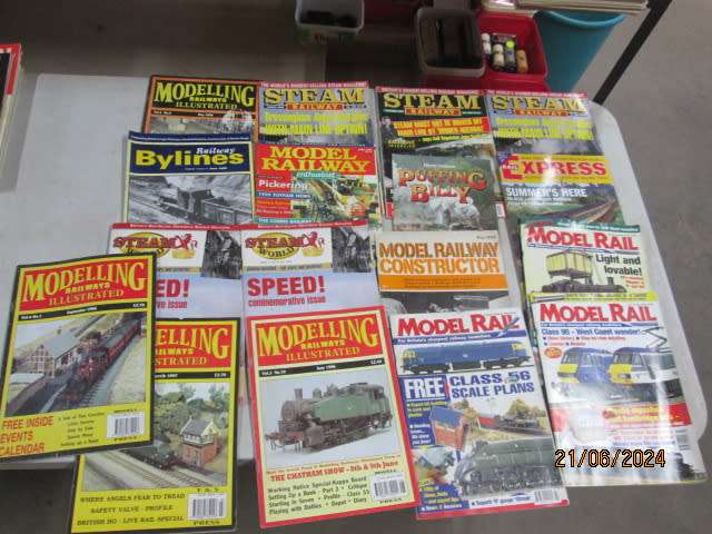 MODEL RAILWAY MAGAZINES - X17