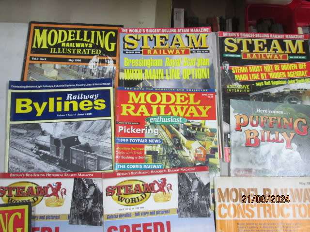 MODEL RAILWAY MAGAZINES - X17
