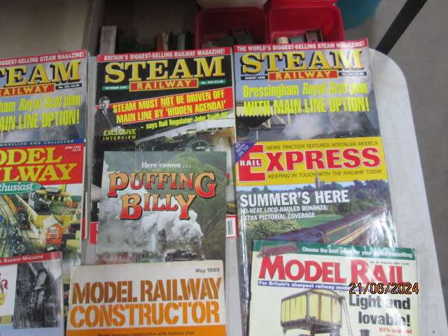 MODEL RAILWAY MAGAZINES - X17