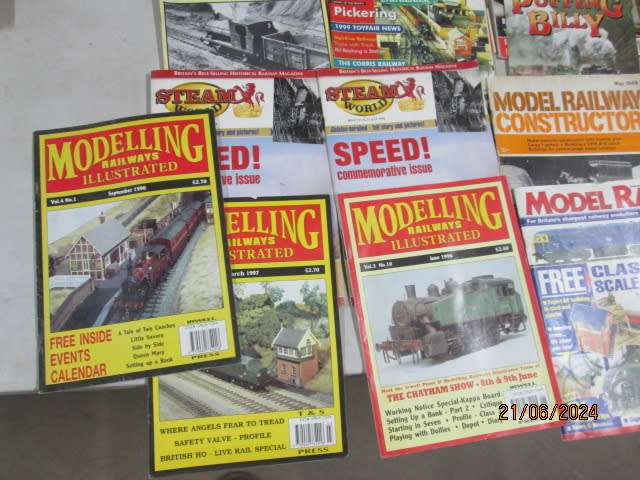 MODEL RAILWAY MAGAZINES - X17