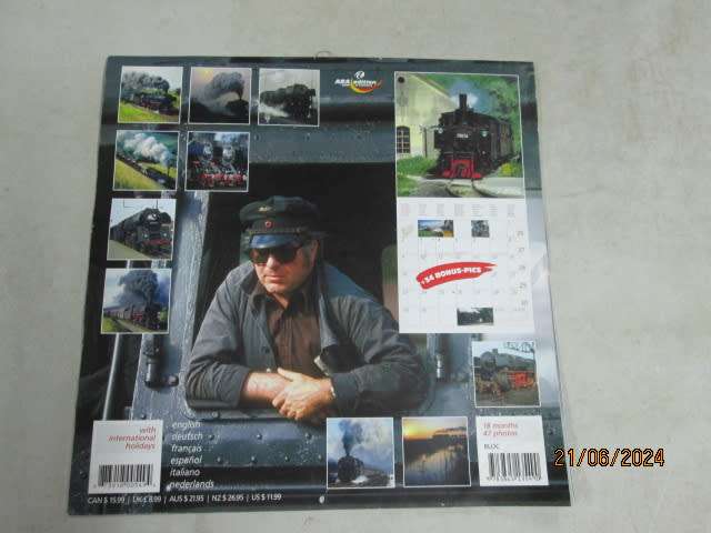 TRAIN CALENDAR