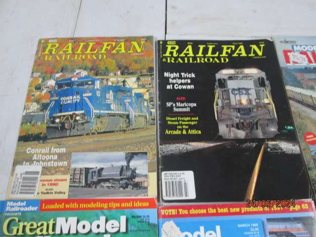 MODEL RAILWAY MAGAZINES - X8