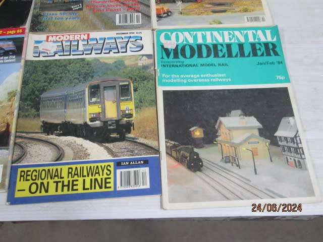 MODEL RAILWAY MAGAZINES - X8