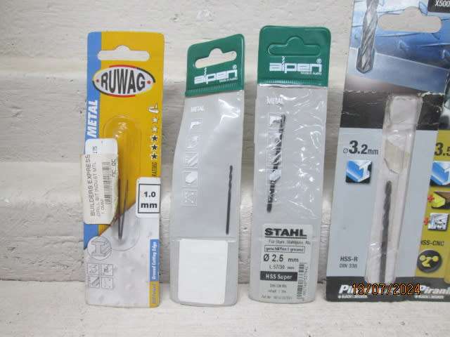 DRILL BITS - X6 - NEW - BOXED