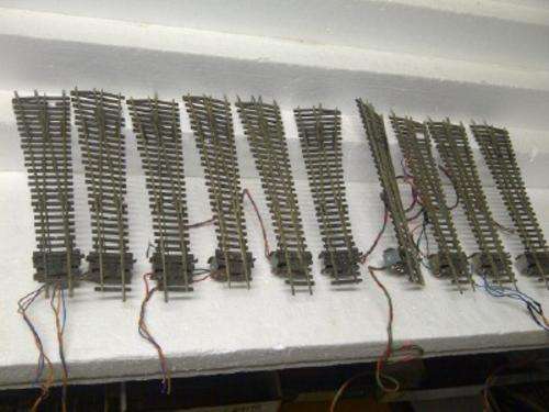 PECO POINTS HO WITH MOTORS - X10