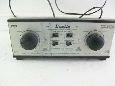 H AND M DOUBLE POWER CONTROLE UNIT