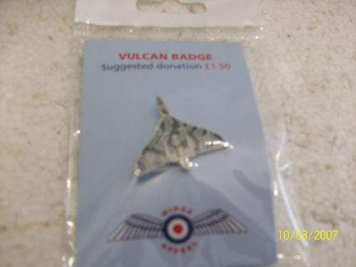 VULCAN BADGE WINGS APPEAL