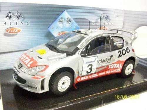 SOLIDO 1/18 SCALE PEUGEOT 206 WRC