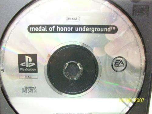 PLAYSTATION MEDAL OF HONOUR UNDERGROUND