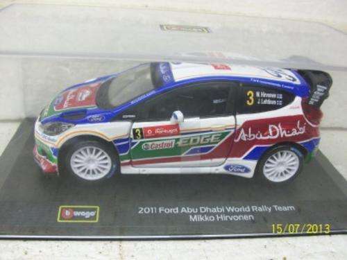 2011 FORD FIESTA RALLY CAR HIRVONEN/LEHTINEN RALLY PORTUGAL 1:32 SCALE