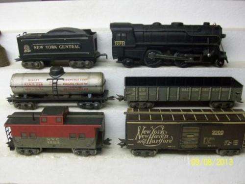 MARLINES STEAM LINE O GAUGE TRAIN SET LOT 15