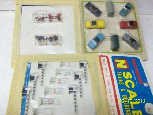 N SCALE BACHMANN CARS AND EQUIPMENT LOT 109
