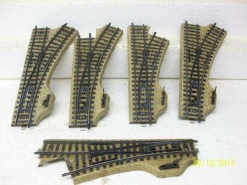 MARKLIN HO M TRACK X5 POINTS  LOT 8