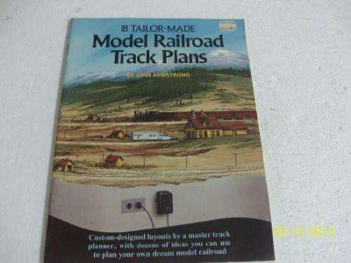 18 TAILOR MADE MODEL RAILROAD TRACK PLANS LOT 363