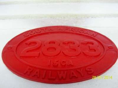 SAR REPLICA STEAM PLATE 15CA    LOT 514A