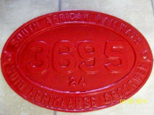 SAR REPLICA STEAM PLATE CLASS 24   LOT 492A