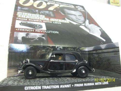 THE JAMES BOND CAR COLLECTION NO.40 CITROEN TRACTION AVANT - FROM RUSSIA WITH LOVE LOT 55