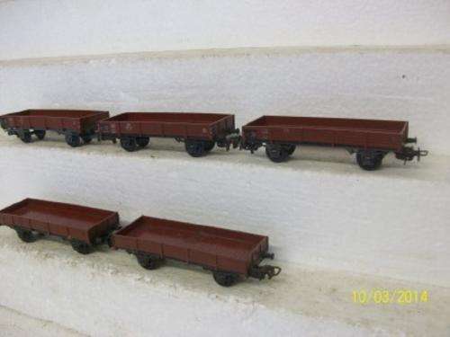 HO MARKLIN X5 OPEN GOODS LOT 755