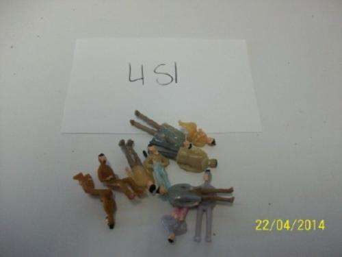 HO/OO 10X PEOPLE FIGURES LOT 451