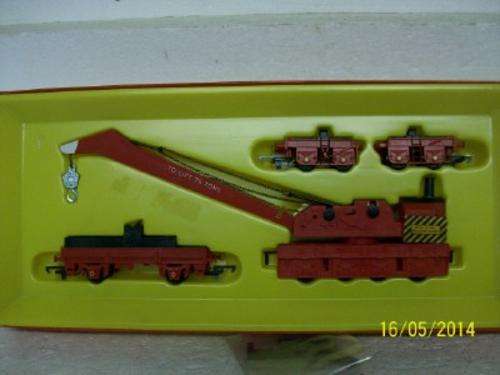 OO HORNBY 75TON CRANE SET LOT 770A