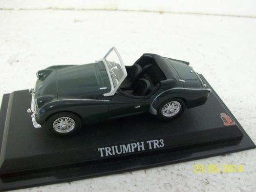 1:43 SCALE DELPRADO : TRIUMPH TR3  - LOT 74B
