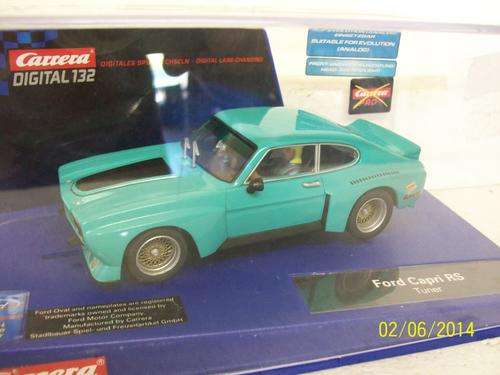 1:32 SCALE CARRERA   FORD CAPRI RS (TURNER)  -  LOT 210 B