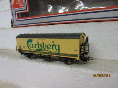 HO SCALE LIMA CARLSBERG BOXCAR -  LOT 186 C