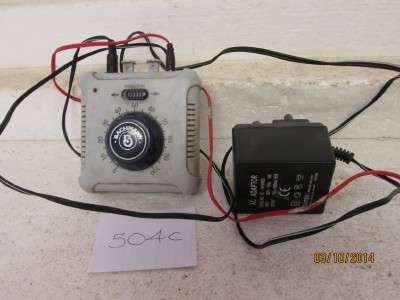 BACHMANN CONTROLLER & TRANSFORMER  -  LOT 504 C