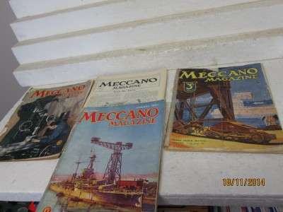 MECCANO MAGAZINES x 6 - LOT 933 C