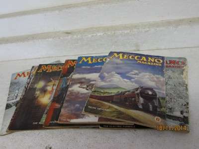 MECCANO MAGAZINES x 12 - LOT 937 C