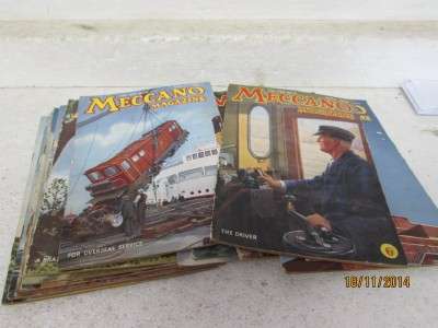 MECCANO MAGAZINES x 12 - LOT 939 C