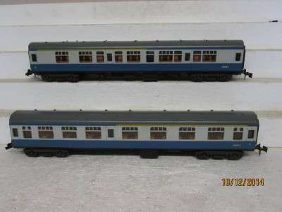 O SCALE : LIMA x2 BR COACHES -  LOT 91 D