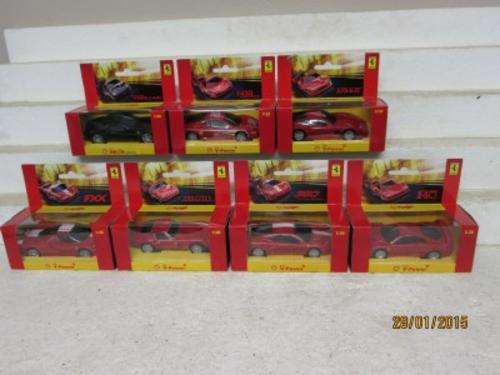 1:38 SCALE : SHELL FERRARI  COLLECTION x7 -  LOT 579 D