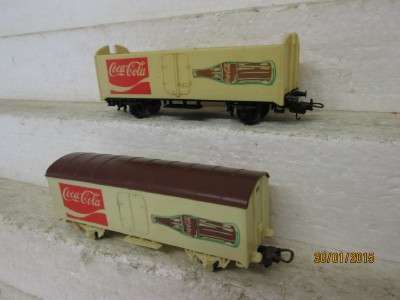 HO SCALE : LIMA x2 COCA-COLA TRUCKS -  LOT 642 D