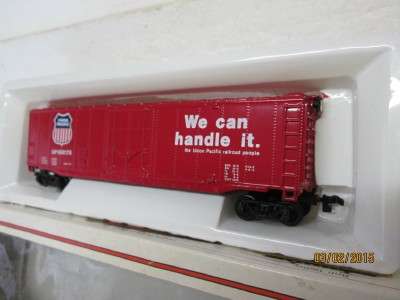 HO SCALE : BACHMANN U P BOXCAR - LOT 783 D