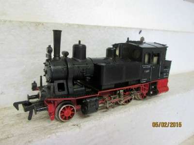HO SCALE : FLEISCHMANN 2-4-0 STEAM LOCO - LOT 843 D