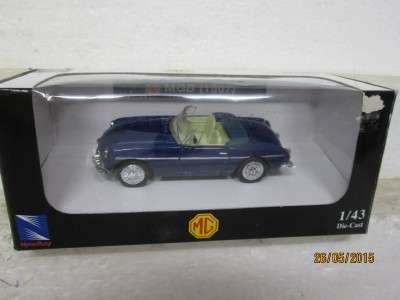 1:43 SCALE NEWRAY DIE CAST MGB 1967 - LOT 157 E