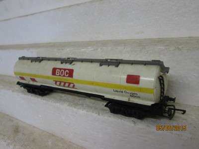 OO SCALE : HORNBY BOC LIQUID OXYGEN TANKER - LOT  328 E