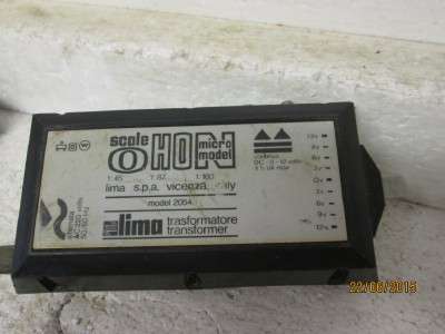 HO/OO/N SCALE : LIMA TRANSFORMER / CONTROLLER - LOT 496E