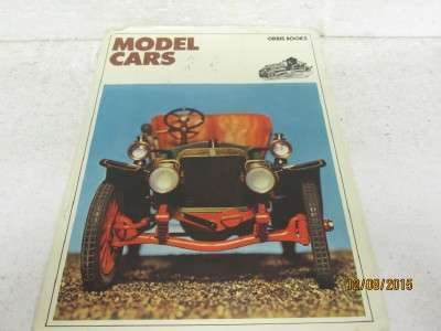 DIE CAST : "MODEL CARS" HARD COVER BOOK - LOT 224F