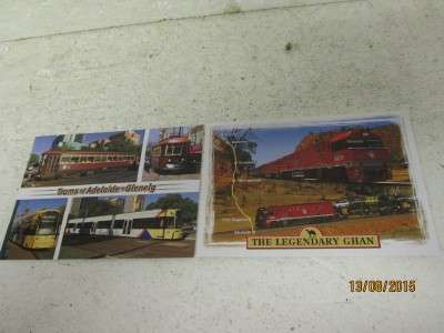 x2  AUSTRALIAN RAIL POSTCARDS (Reduced to clear) - LOT 288F