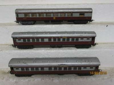 HO SCALE : LIMA SAR x3 TRANS-KAROO COACHES (FOR PROJECT) - LOT 307F