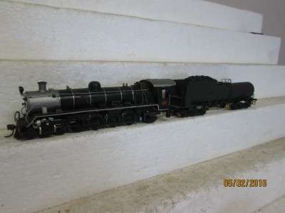 HO SCALE : DJH SAR 19D BRASS STEAM LOCO WITH 2 TENDERS -  LOT 160H